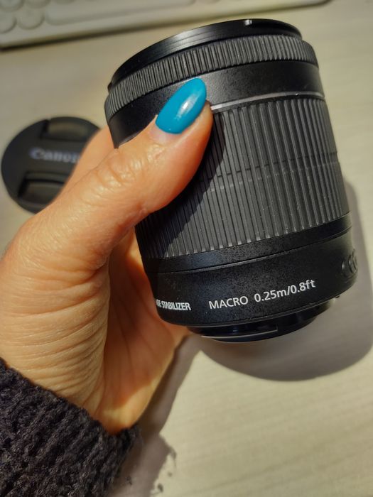 Obiectiv Canon EFS 18-55mm, STM