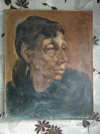 Картина масло на платно портрет Георги Ванев