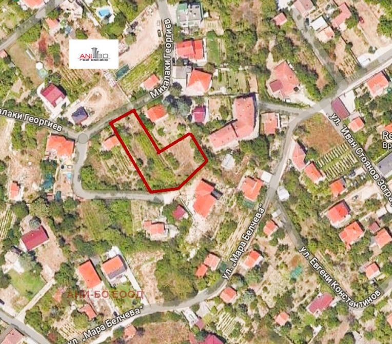 Парцел в Варна-м-т Траката площ 1324 цена 175000