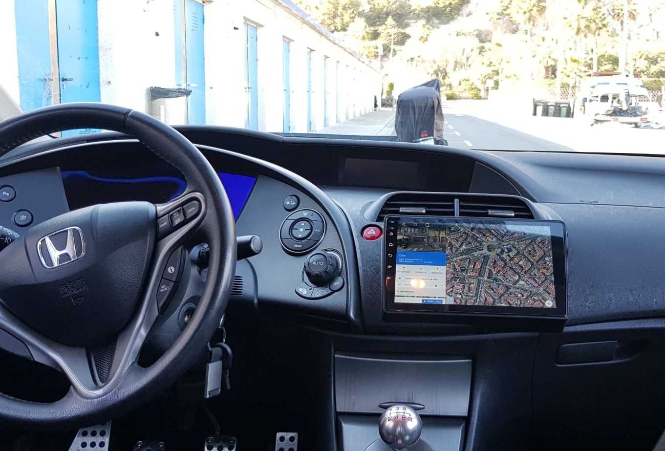 Мултимедия 9" Android 13 за Honda Civic 8 GPS RDS DSP Carplay