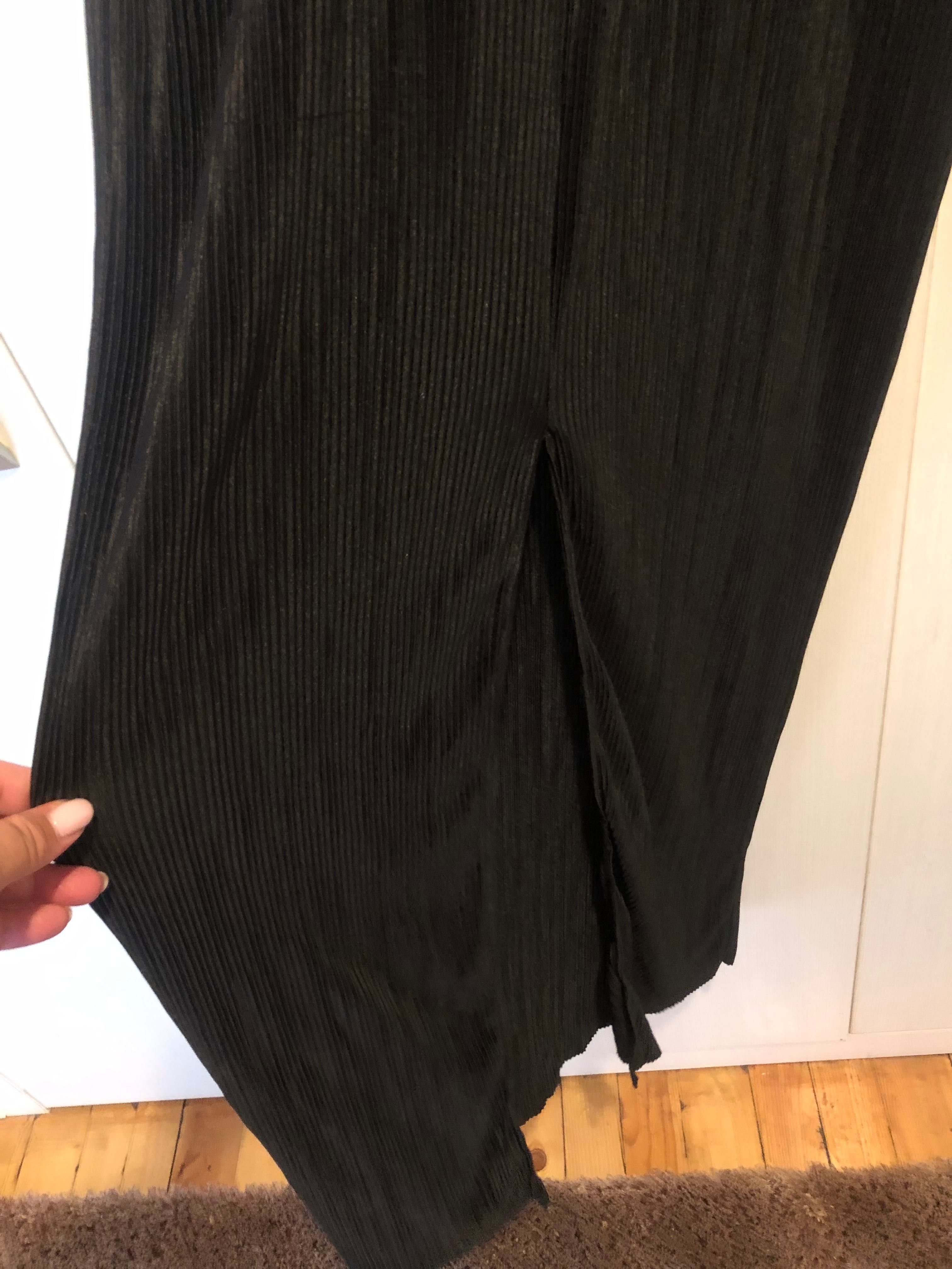 Черна рокля солей Zara, размер М