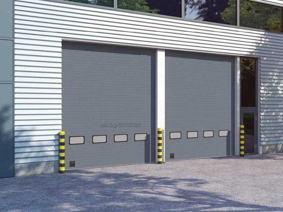 Ролетни и секционни гаражни врати, индустриални врати, охр. ролетки