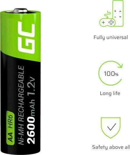 Акумулаторни батерии GreenCell AA 2600mAh