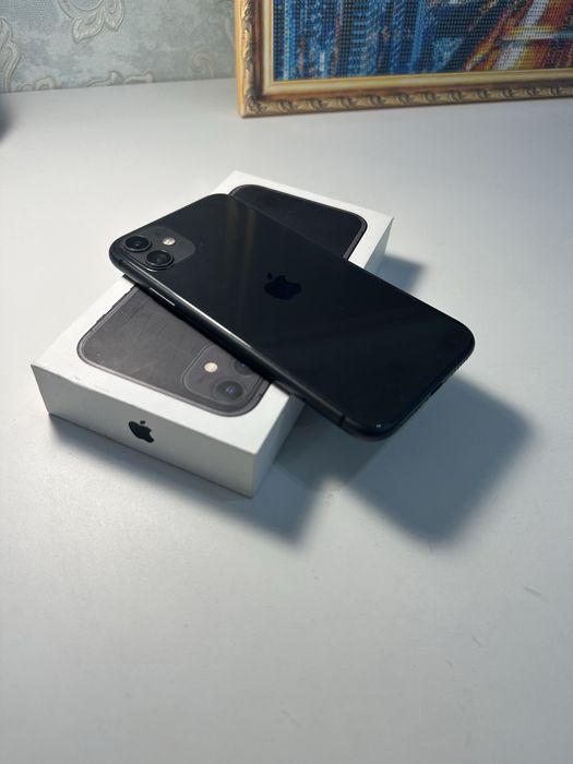Iphone 11, 64gb LL/A (black), yomkost 80%