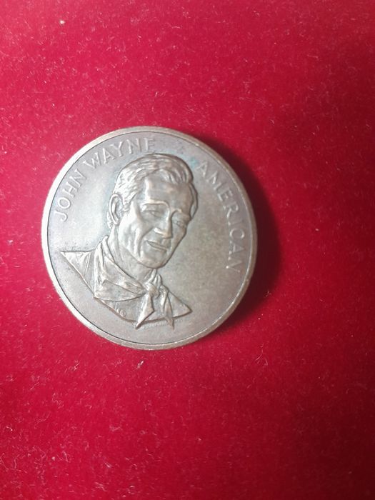 Moneda bronz John Wayne