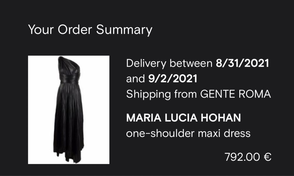 Vand Rochie Maria Lucia Hohan