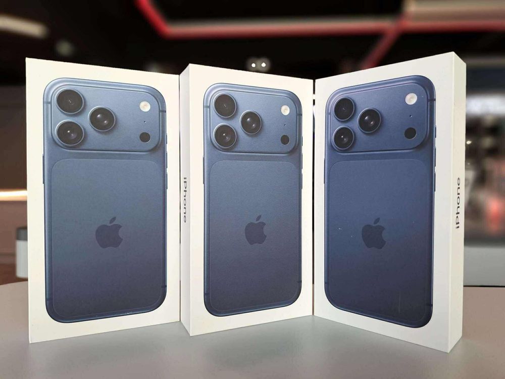 256!ЛИЗИНГ*111лв/м iPhone 17 Pro*DEEP BLUE айфон 17 про