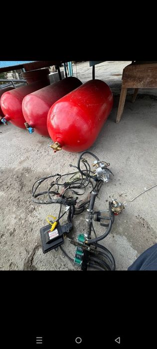 Метан газ балон 80 талик 4 Чи покалена Полша оригинал 2022 й