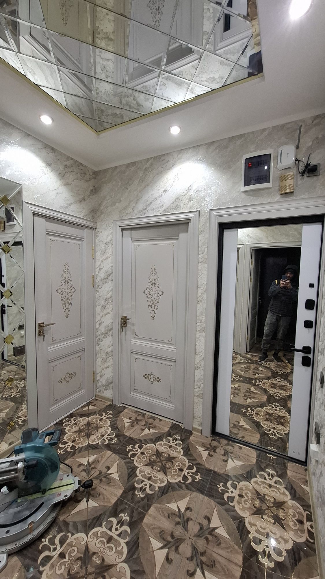 Установка мдф двери