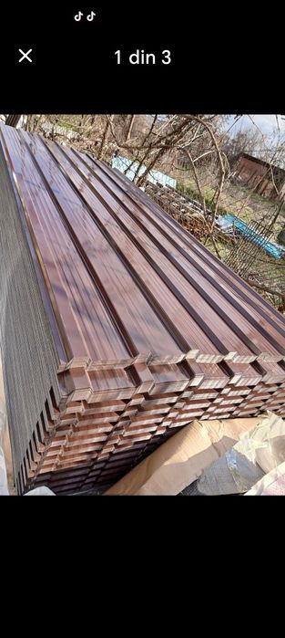 Tablă cutată colorată livrăm toată țara oferim transport gratuit la ce