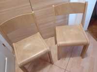 Masa si scaune lemn masiv
