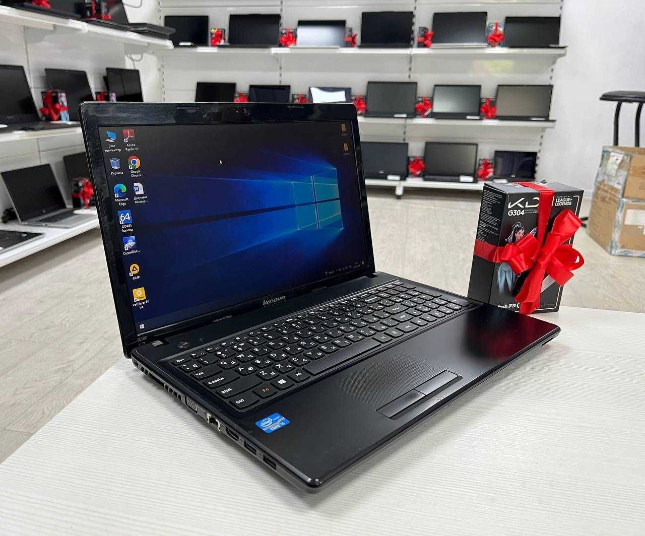 LENOVO G580 Core i5/озу 6/SSD 128/HDD 1tb/ Сумка мышка в подарок