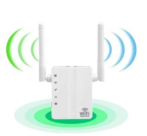 ГАРАНЦИЯ! WIFI Усилвател с две антени 300mbs Range Extender