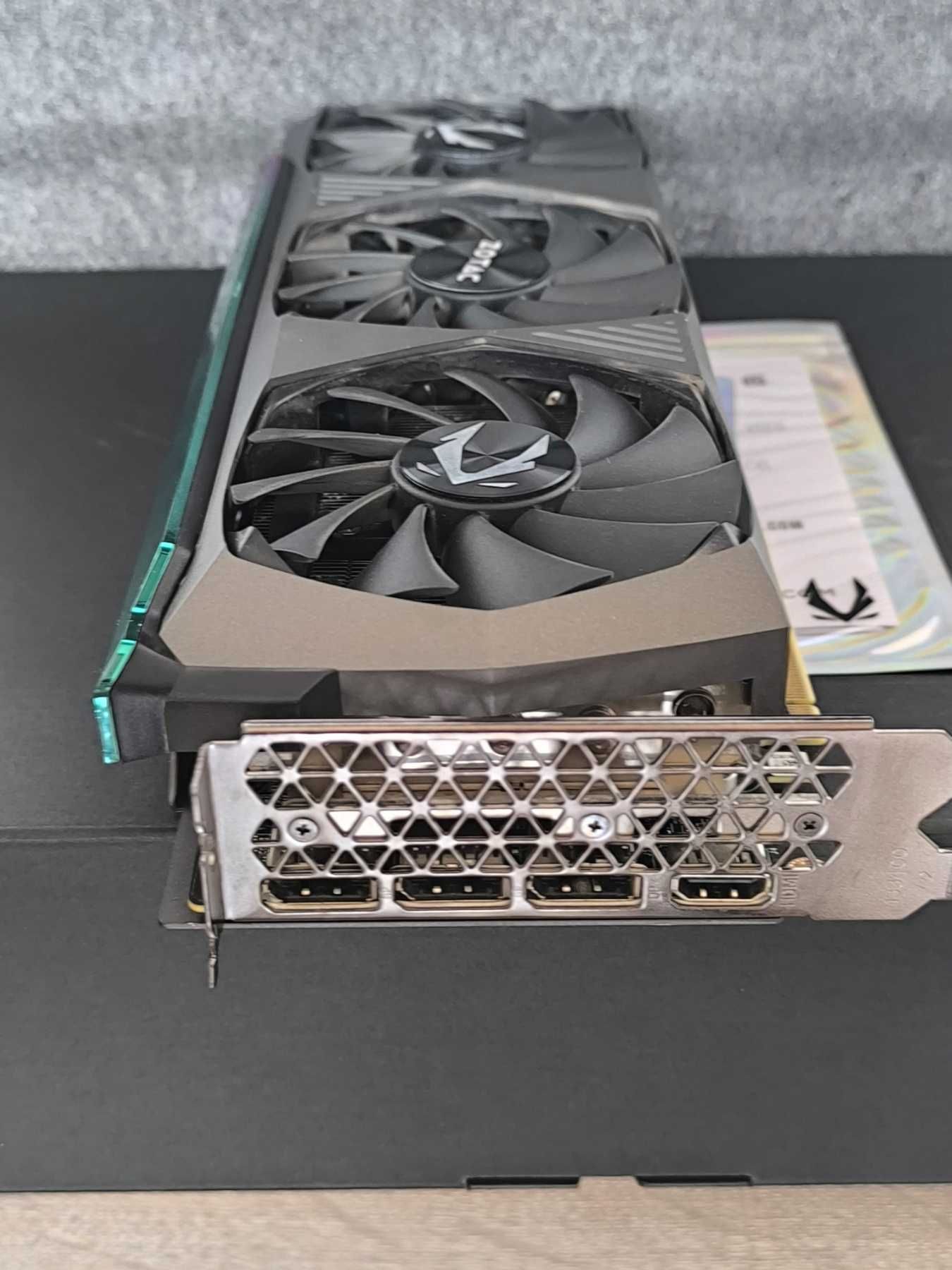 Видео карта ZOTAC 3070 Ti 8GB AMP HOLOBLACK