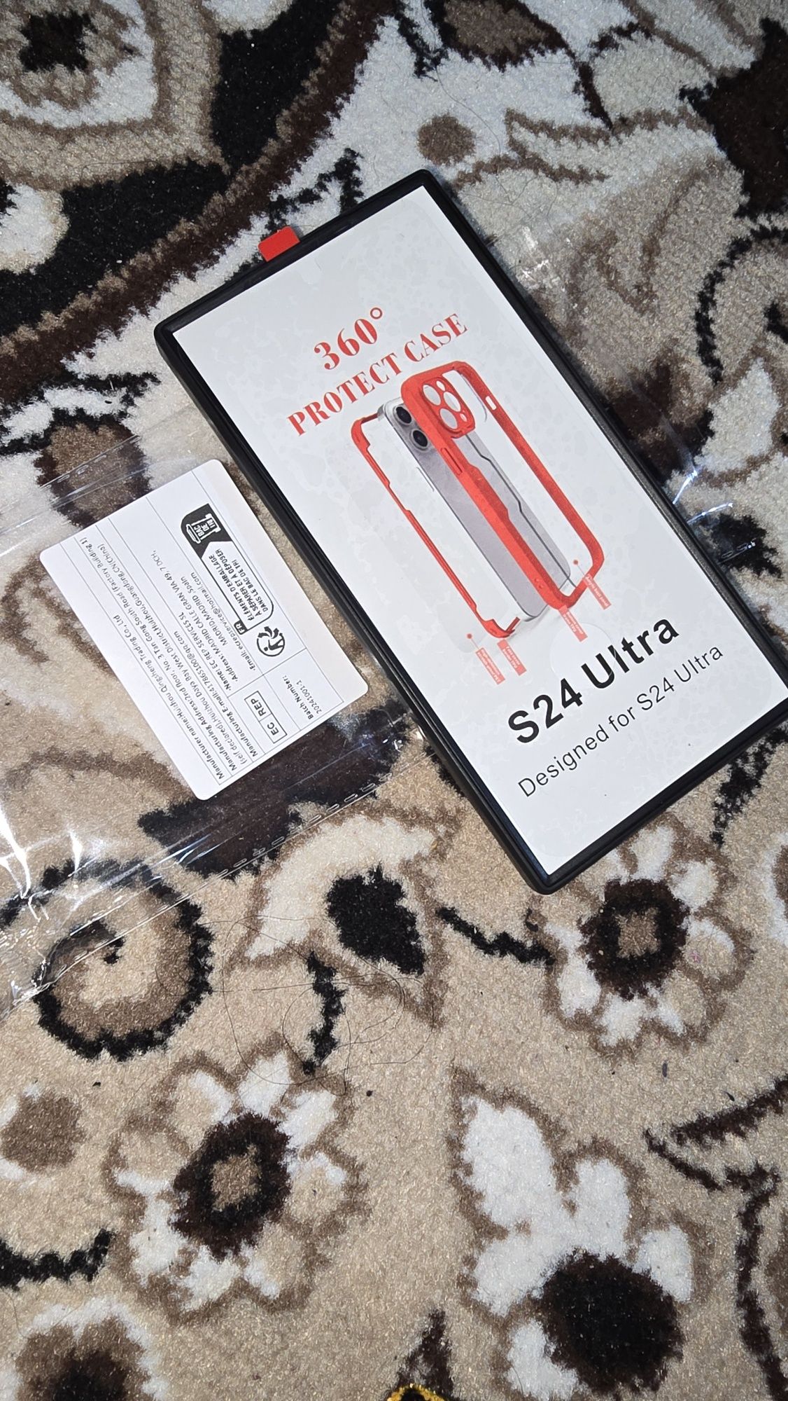S24 Ultra uchun 360º li himoya chiholi