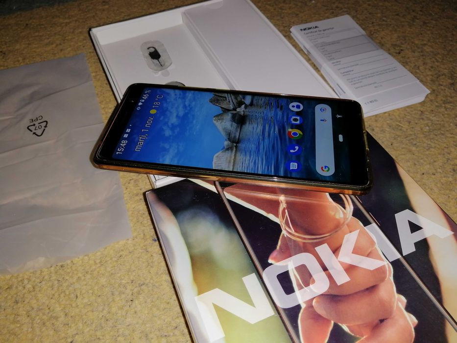 Nokia 7 Plus, 4G, supertelefon. rama metalica , cadru aluminiu premium