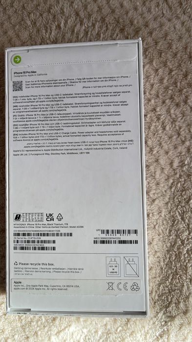 Iphone 15 pro max 1 TB