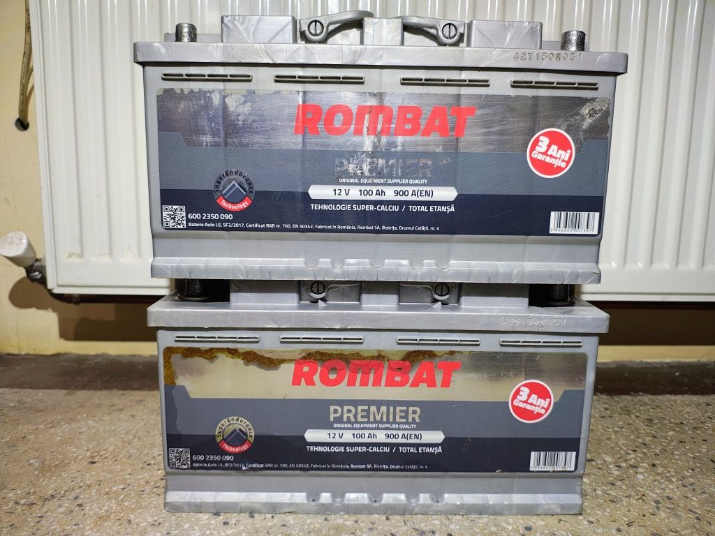 Baterii auto Rombat premier 100Ah.