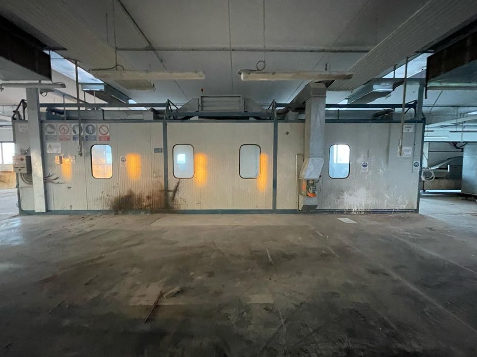 Cabina de vopsit tâmplărie presurizata