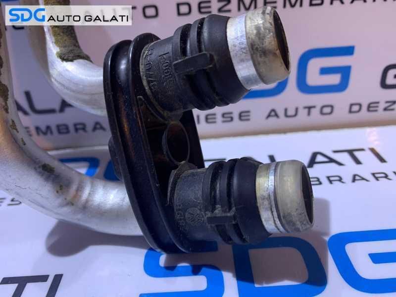 Conducta Conducte Teava Tevi Apa Alimentare Calorifer Radiator Bord VW Caddy 2004 - 2020 Cod 1K2819857 1K2819857A 1K2819857C