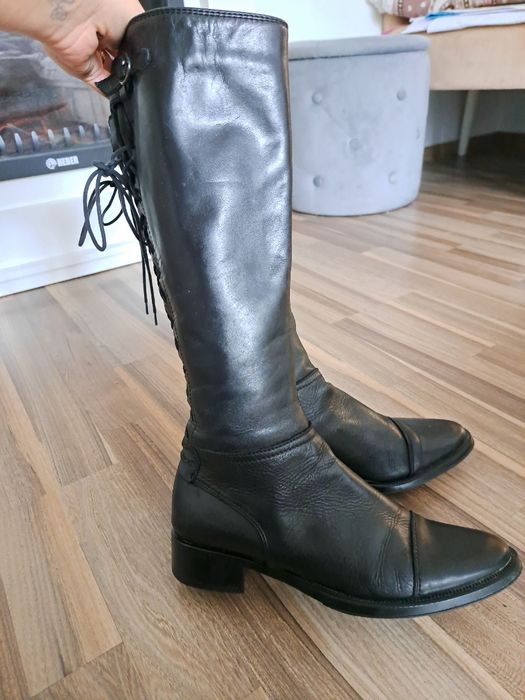 Cizme piele naturala, mărime 37