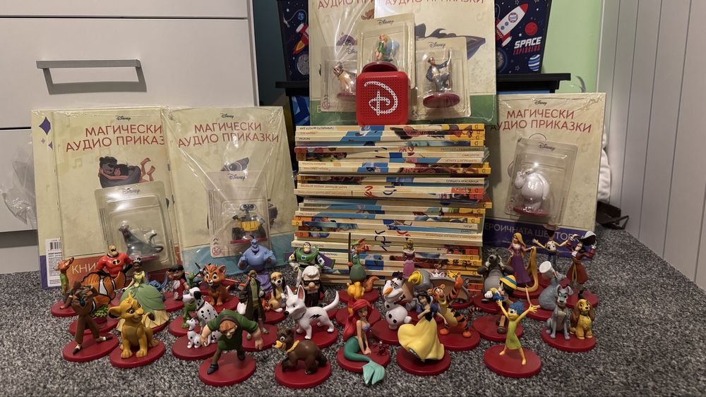 Книжки аудио фигурки колонка DISNeY