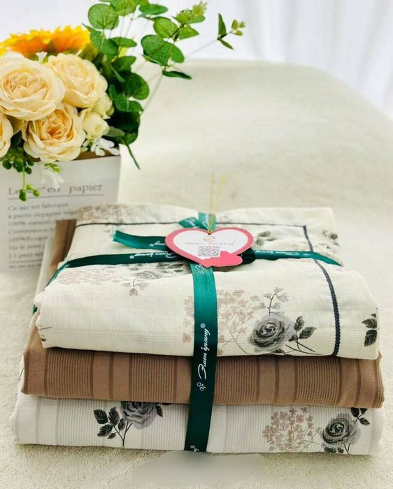 Пастелный бельё комплект