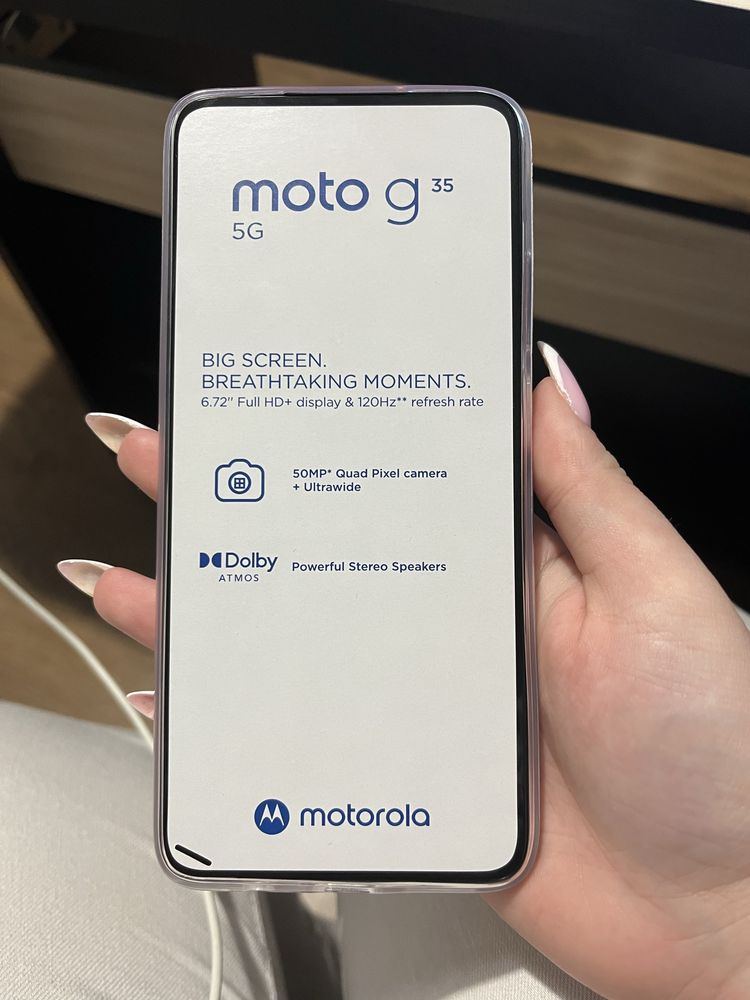Motorola moto G35 coral с гаранция