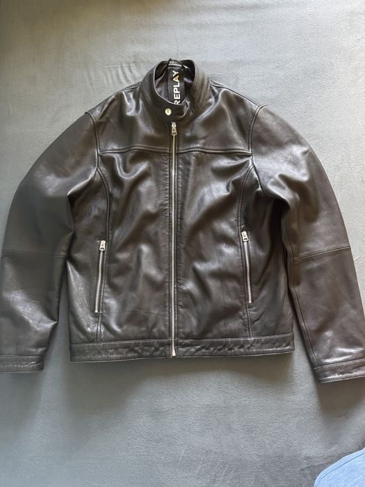 Мъжко кожено яке REPLAY