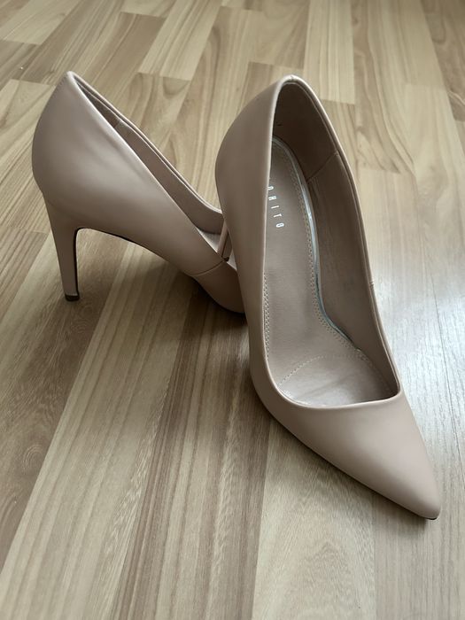 Pantofi stiletto , bej , 38