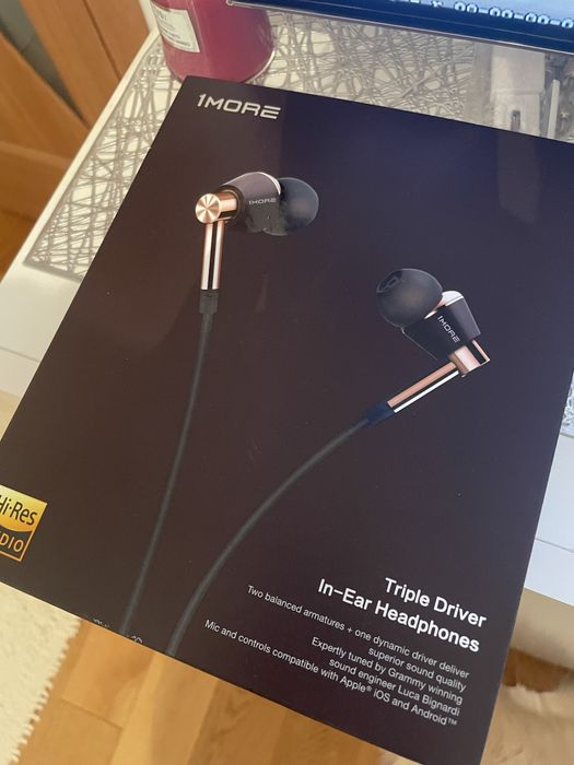 Casti in ear 1MORE triple driver