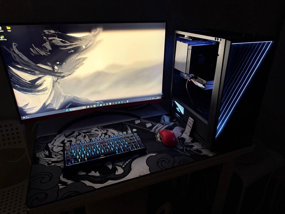 Продам новый игровой ПК RTX 4060 Ti, i7‑9700F и изогнутый 32″ монитор