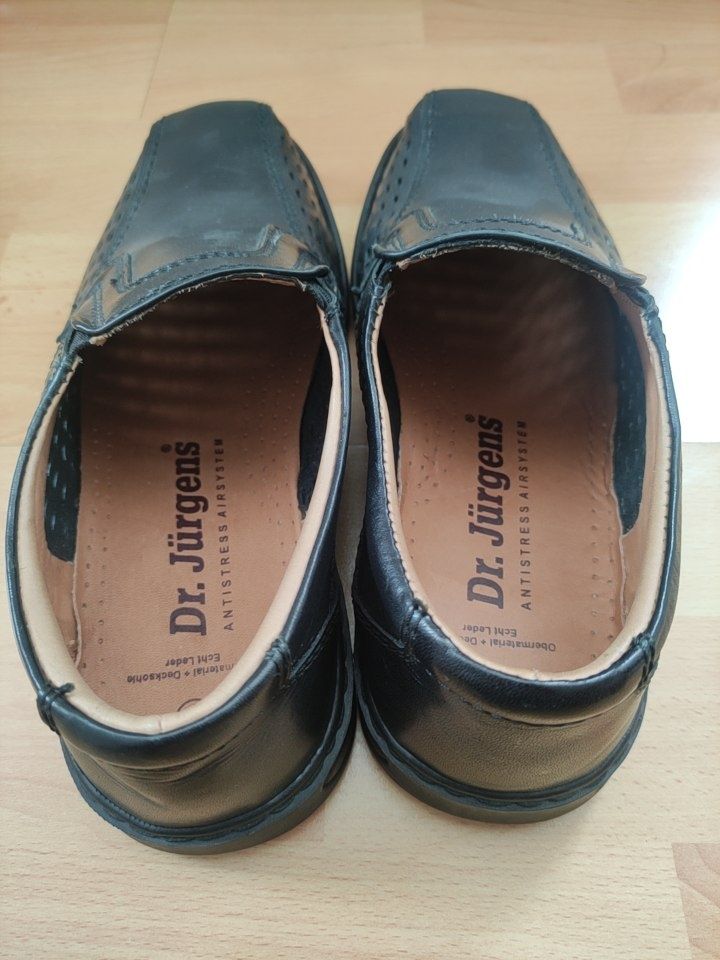 pantofi piele de vară, dr. Jurgens, măr. 40, NOI