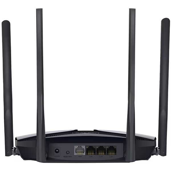Router Wireless Gigabit Wi-Fi 6 Mercusys MR80X AX3000 Sigilat Garantie
