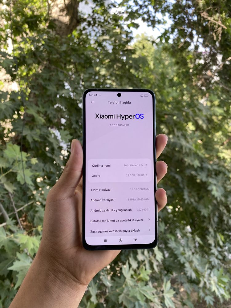 Redmi Note 11 Pro