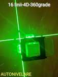 Nivela laser 4D-360° 16linii+AUTONIVELARE+Acumulator+telecomanda®