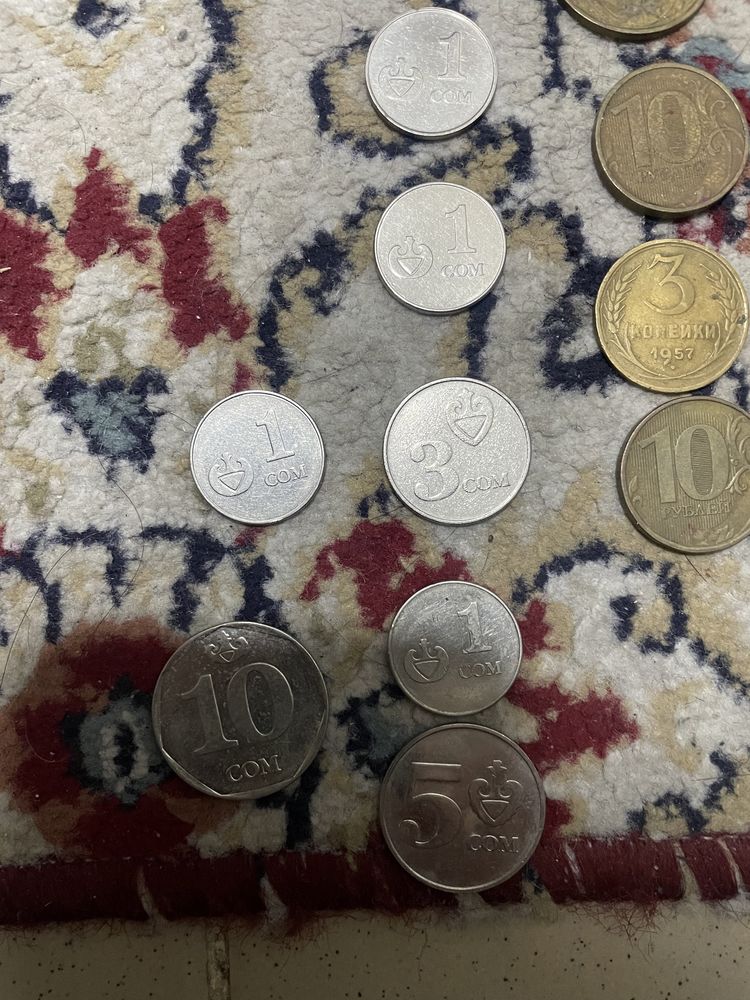 Продам монеты советские,казахстанские,иностранные