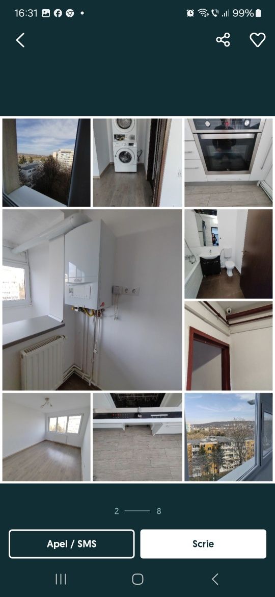 ZVand apartament 2 camere, confort 1 , lux, etaj7(10), Aleea Carpați!