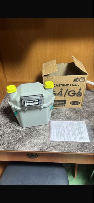 Счетчик газа новый
