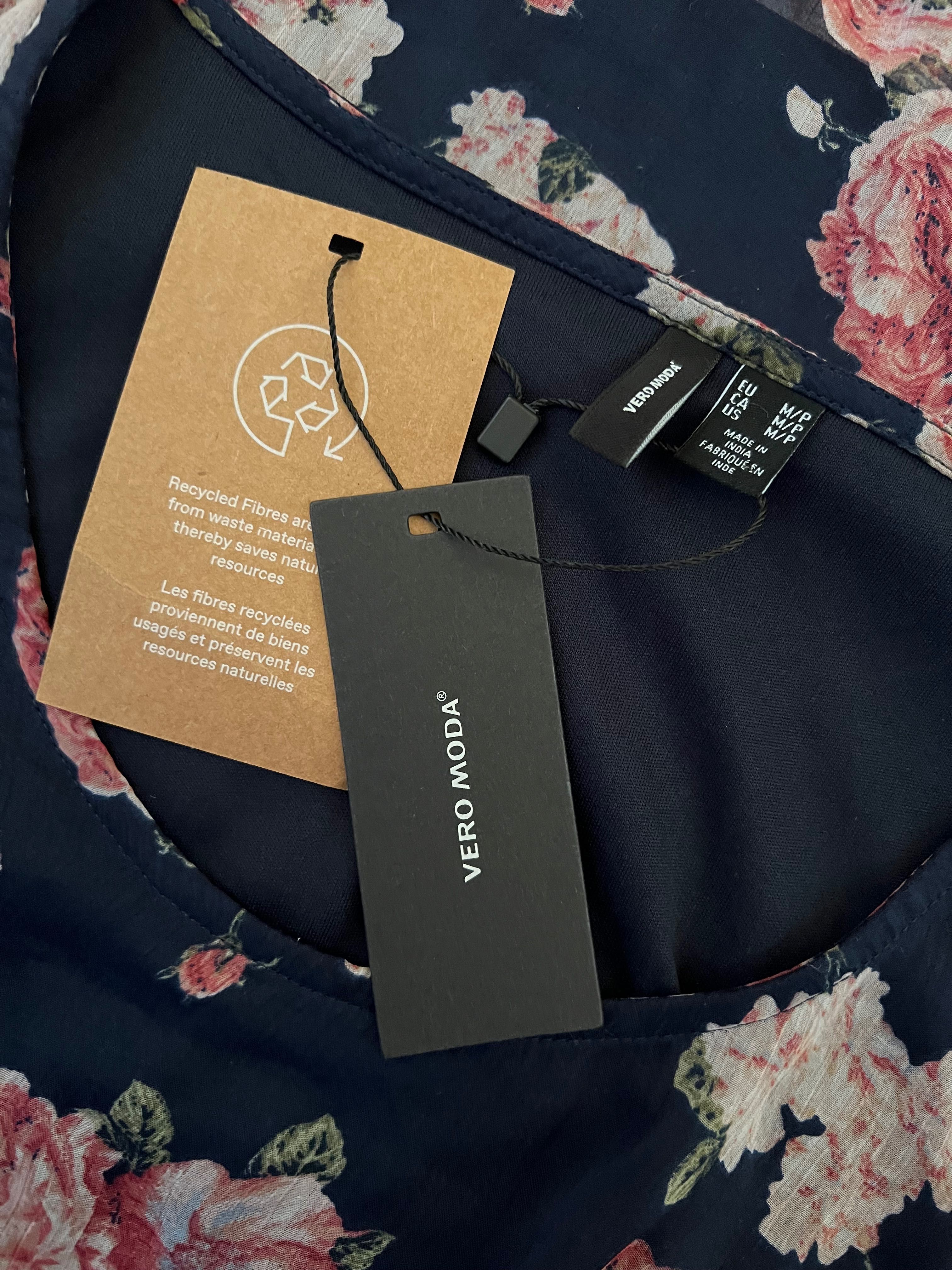 Дамска рокля на цветя Vero Moda