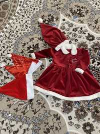 Платья маленький Санта