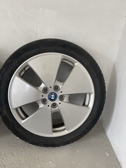 Джанти с гуми Continental wintercontact ts 850 p BMW I3 БМВ И3