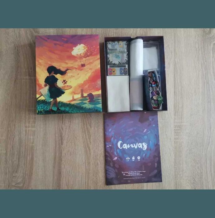 CANVAS joc se societate si pictura Nou