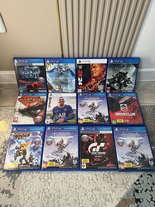 Диски на PS 4/5 по самой низкой цене