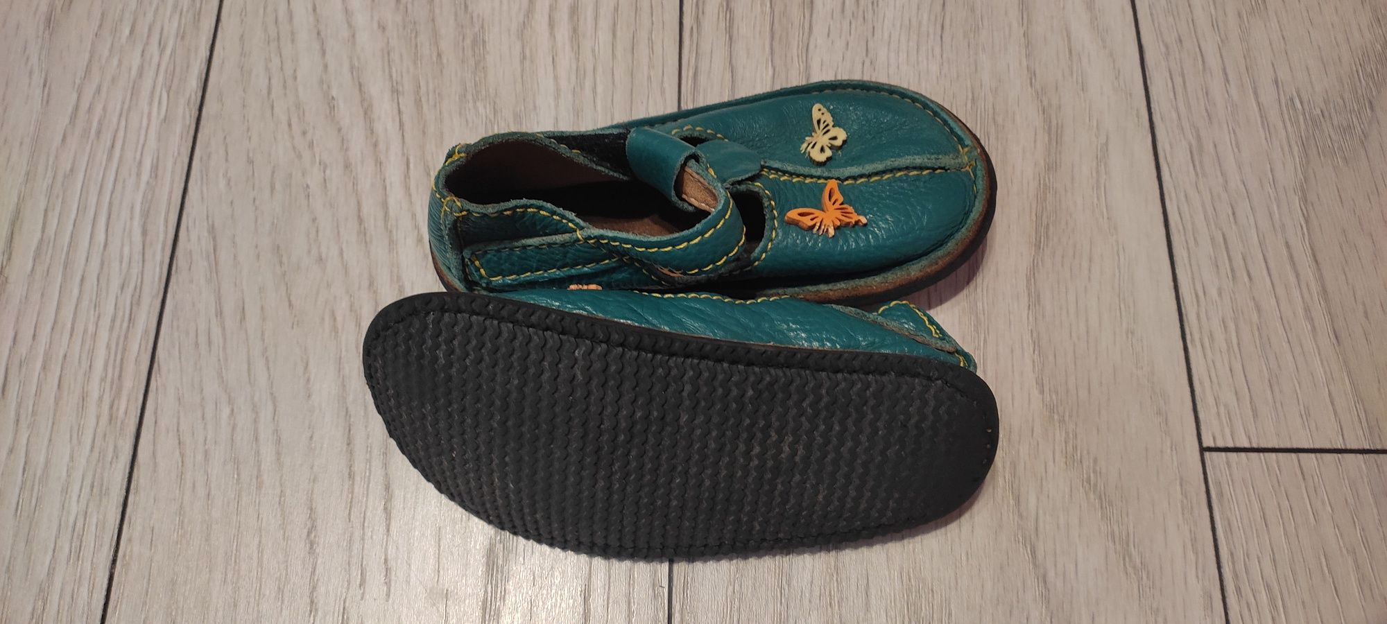 Pantofiori piele barefoot 15,5 cm