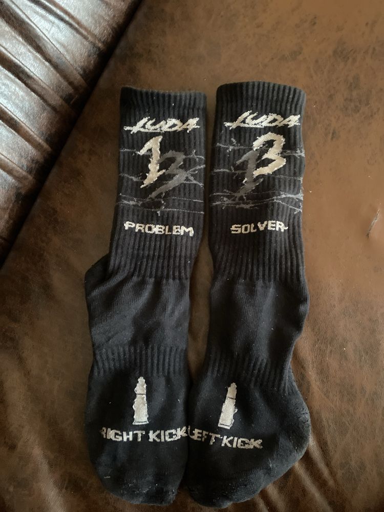 Luda 13 black socks