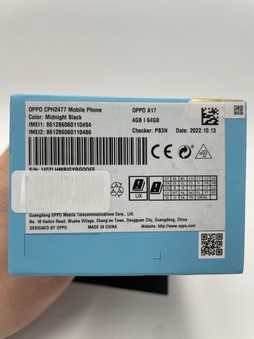 Oppo A17 Black 4/64