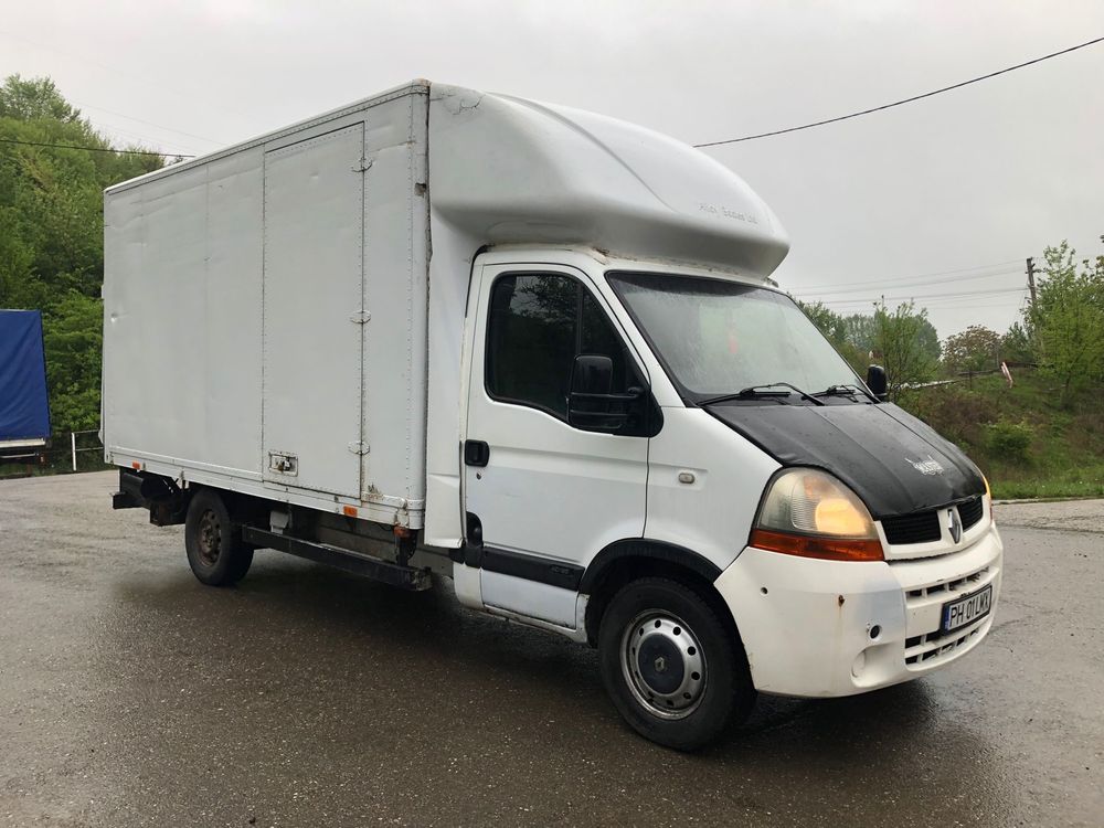 Renault Master 2.5dci fab 2006. Cub cu lift de 1tona. 3,5t mma. Cat. B