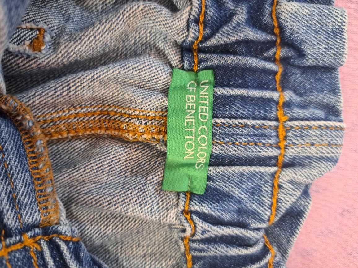Дънкова пола BENETTON 150см