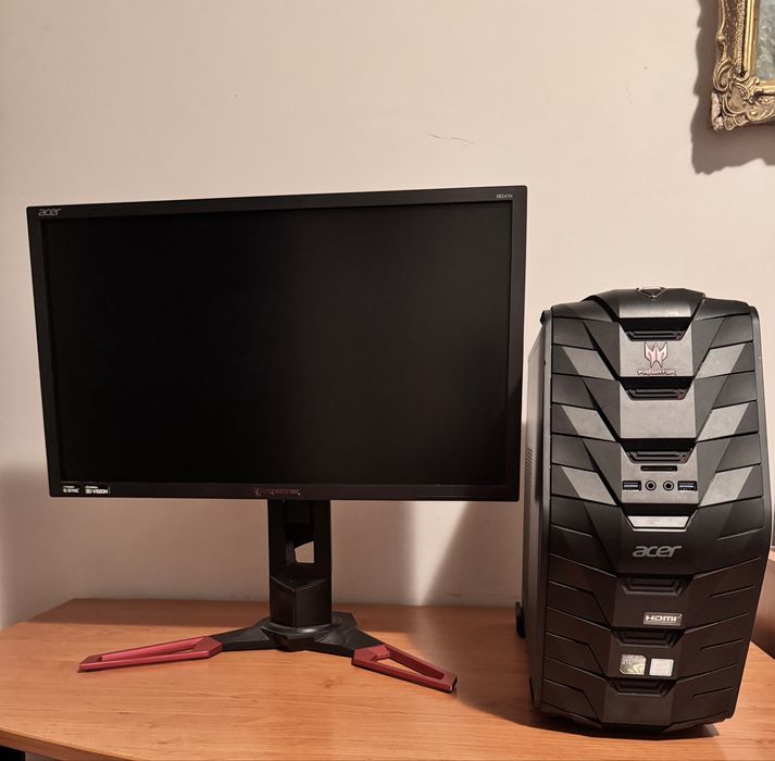 PC Gaming+Monitor Acer Predator G3 | i5, 16GB RAM, GTX 1060, SSD+HDD